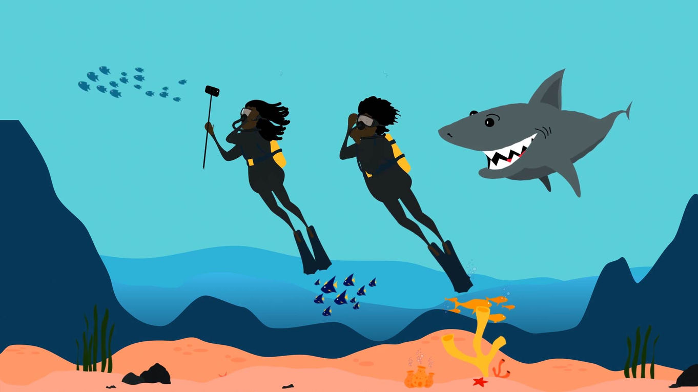 Illustration & animation for web advertisement